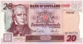 Bank Of Scotland Higher Values 20 Pounds,  1. 5.1995